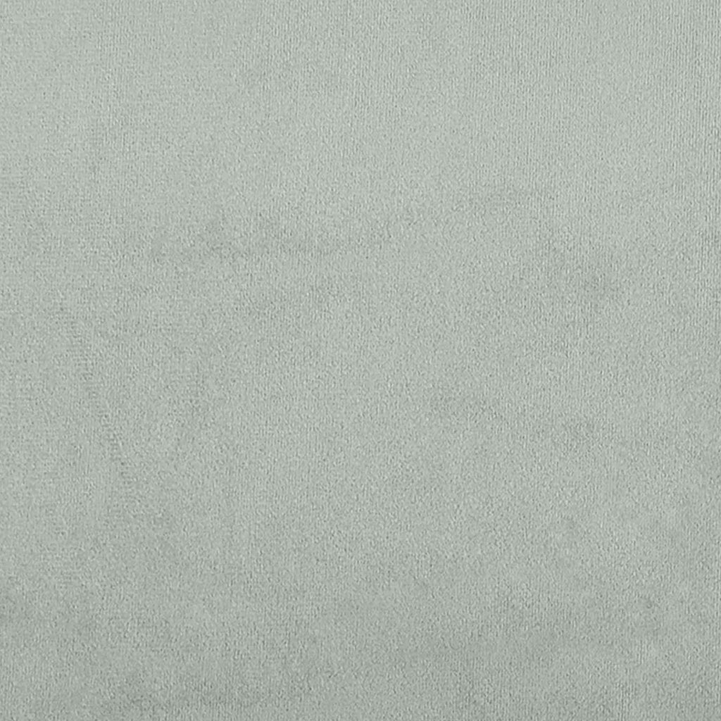 Kopfteil Ohr Hellgrau 80 x 23 x 6 cm Samt