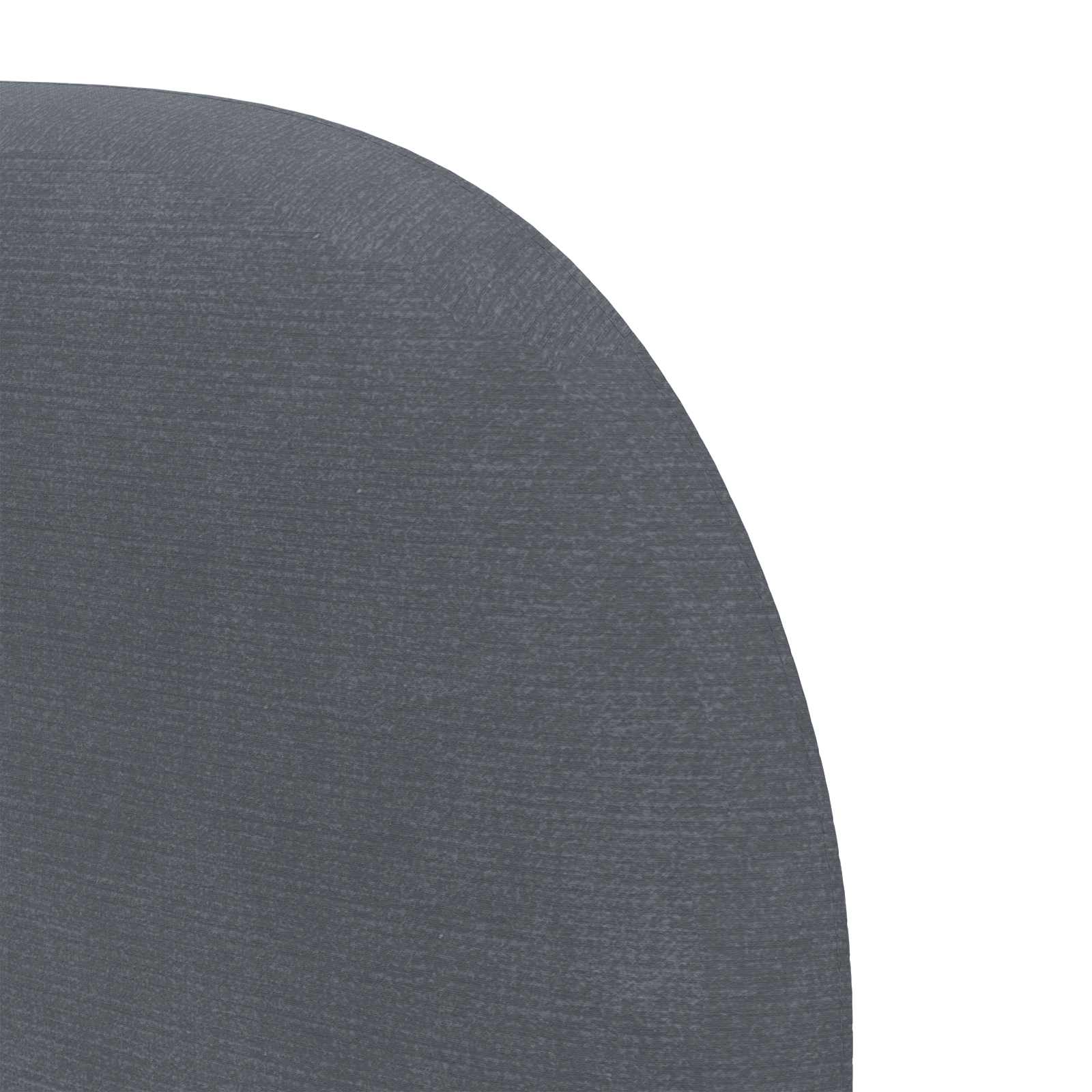 Kopfteil Ohr Dunkelgrau 80 x 23 x 6 cm Samt