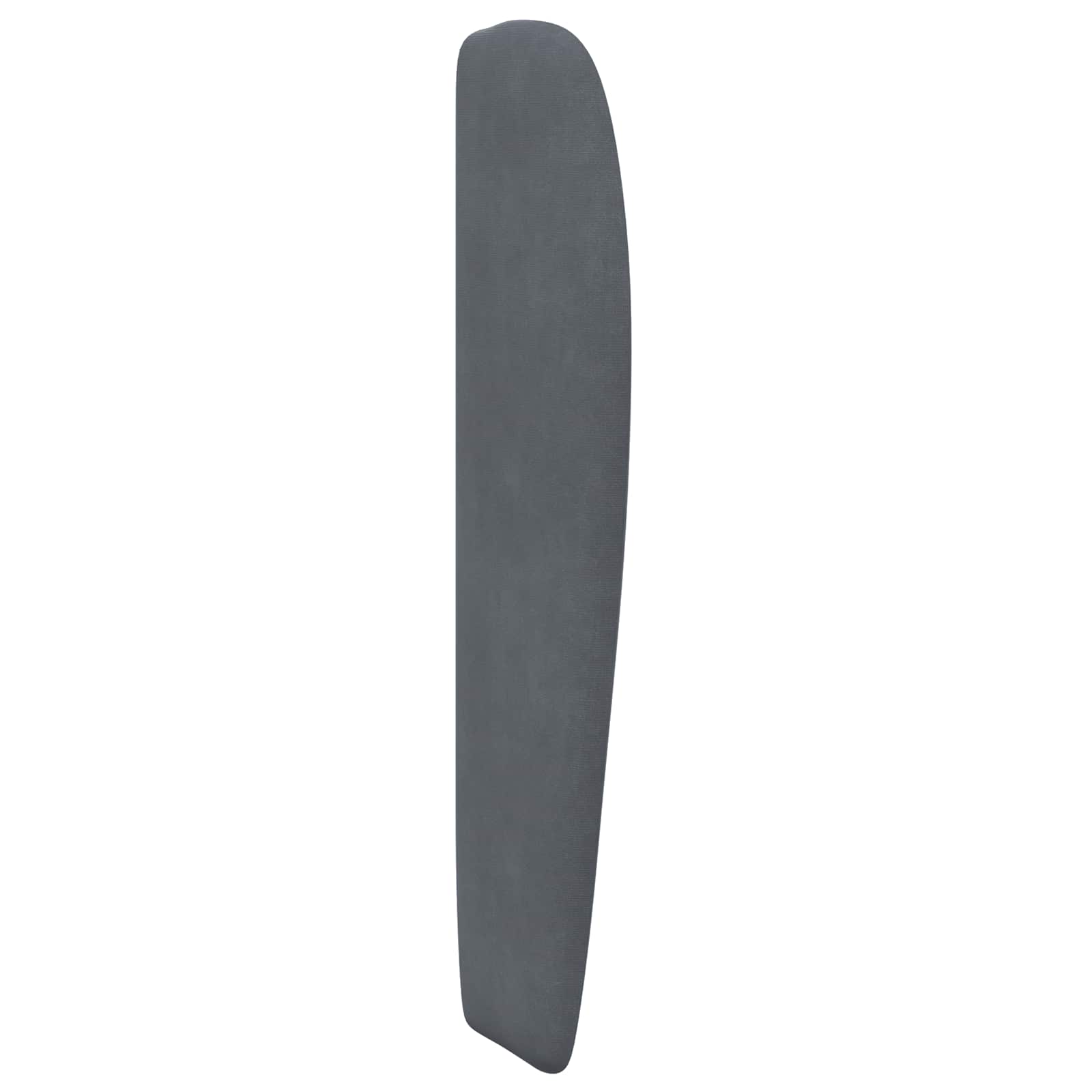 Kopfteil Ohr Dunkelgrau 80 x 23 x 6 cm Samt