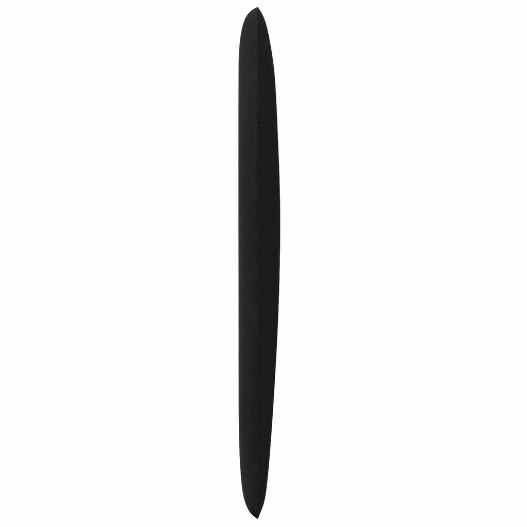 Kopfteil Ohr Schwarz 80 x 23 x 6 cm Samt