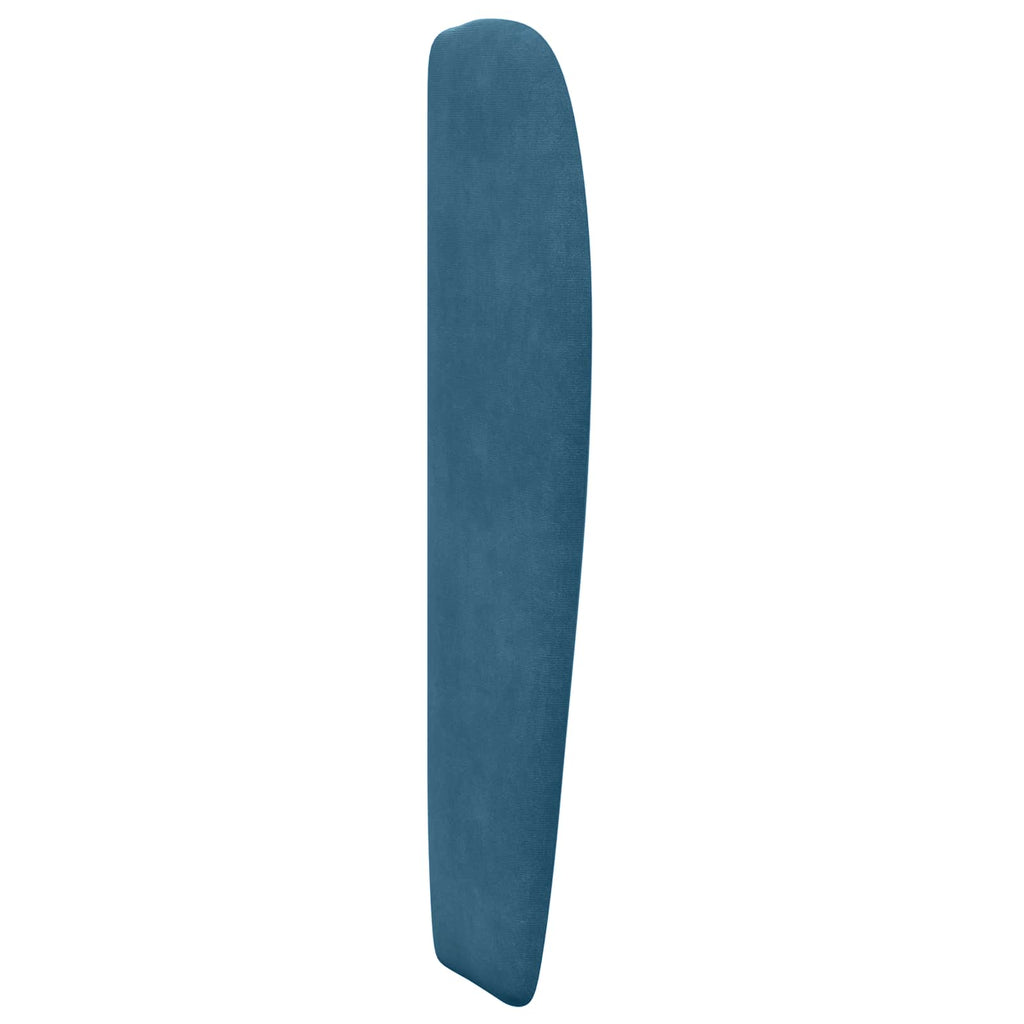 Kopfteil Ohr Blau 80 x 23 x 6 cm Samt