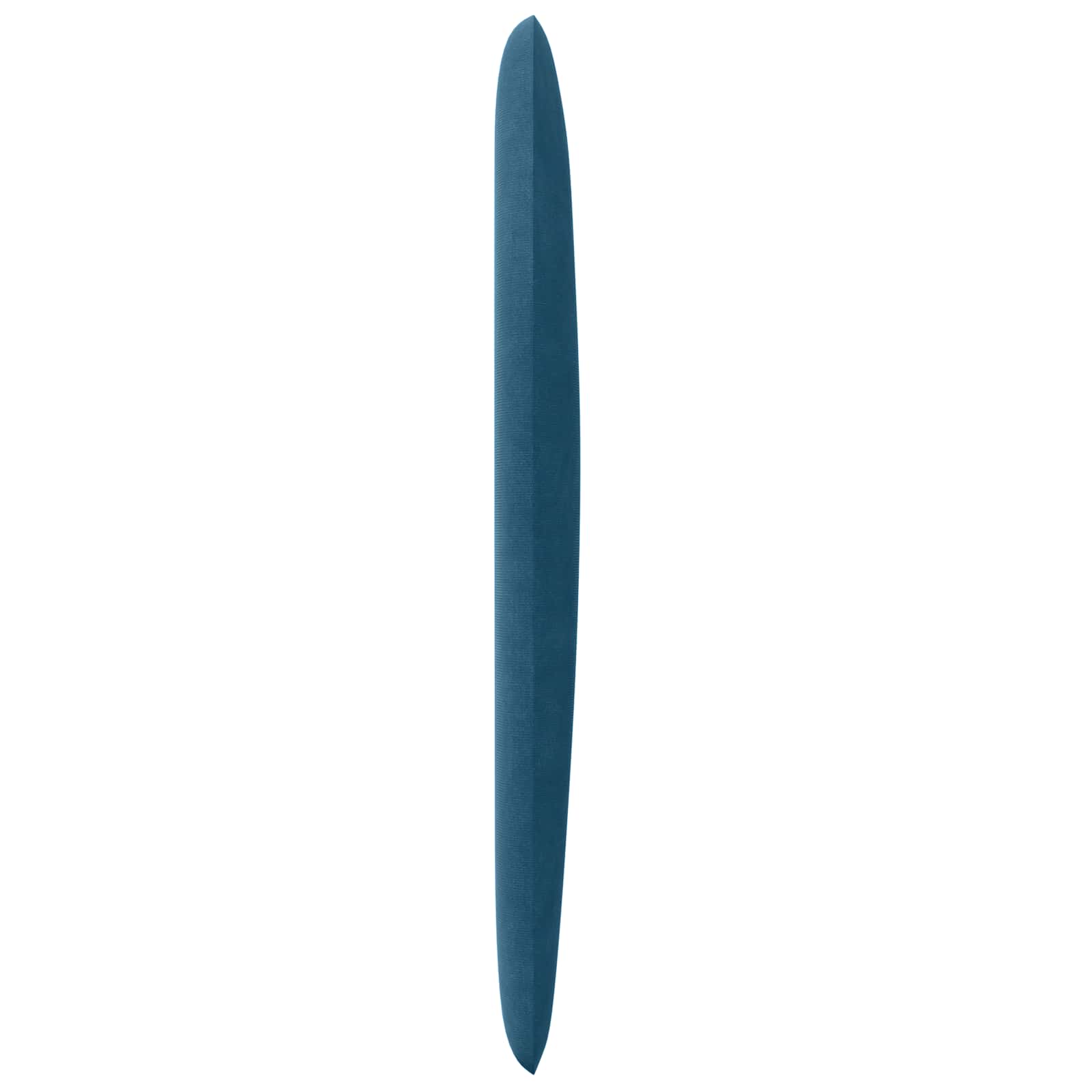 Kopfteil Ohr Blau 80 x 23 x 6 cm Samt