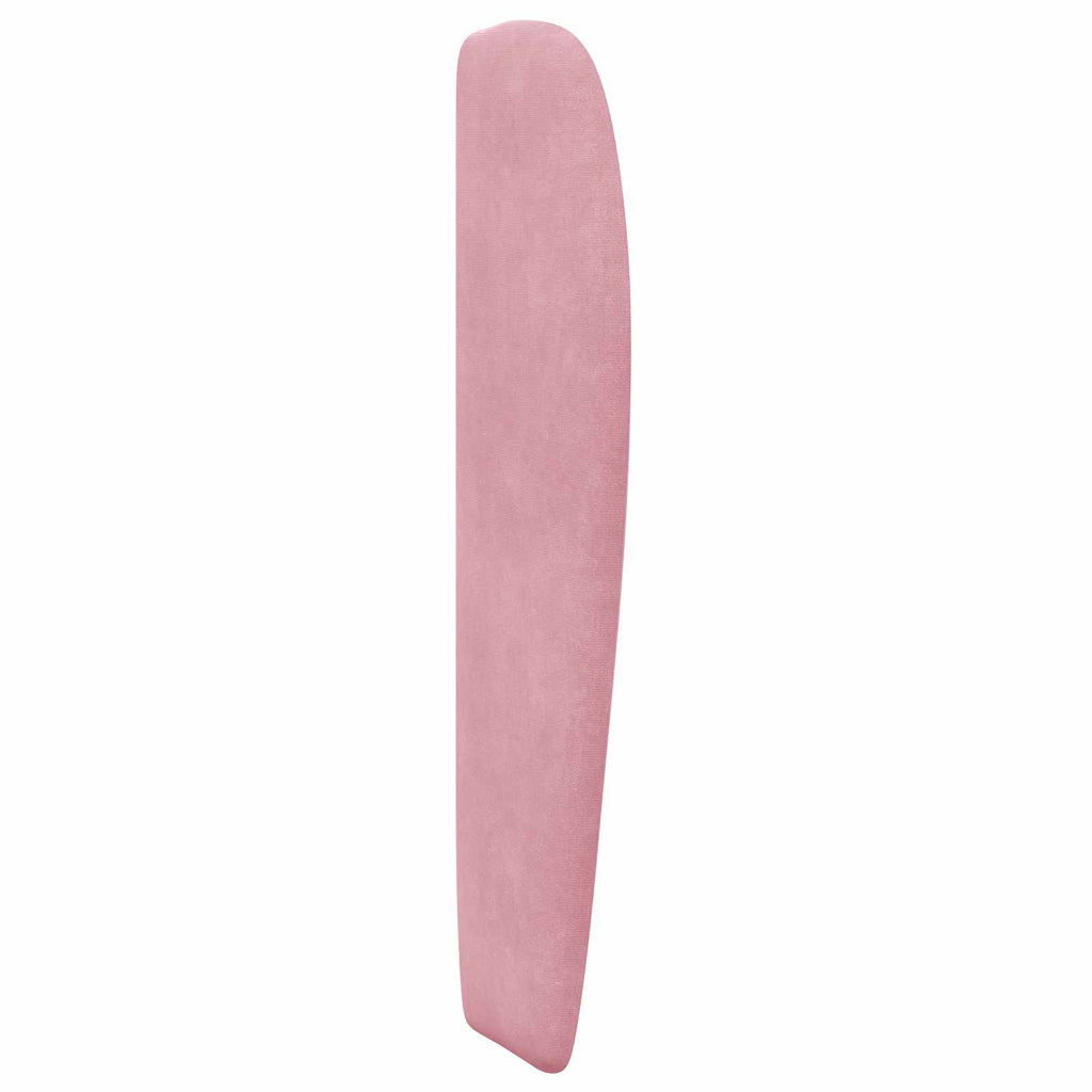 Kopfteil Ohr Rosa 80 x 23 x 6 cm Samt