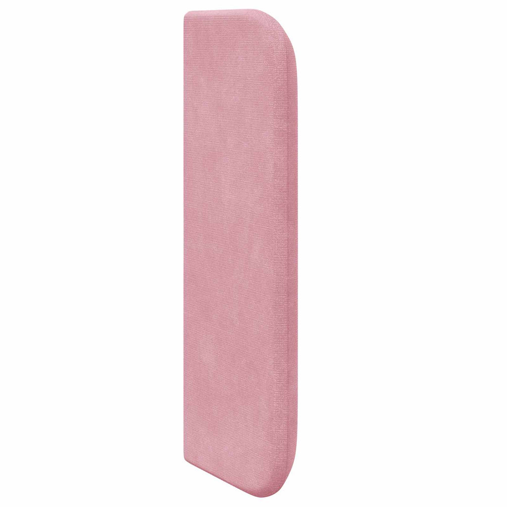 Kopfteil Ohr Rosa 40,5 x 40,5 x 4 cm Samt