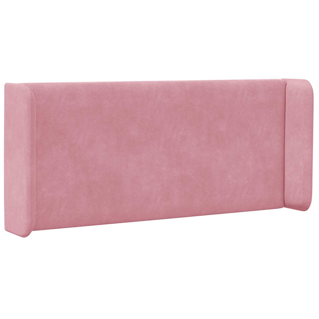 Kopfteil Ohr Rosa 40,5 x 40,5 x 4 cm Samt