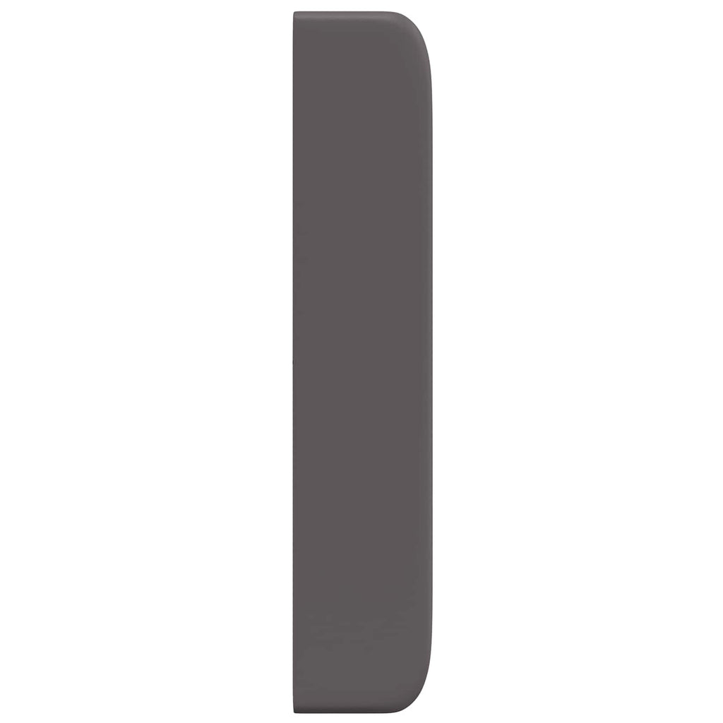 Kopfteil Ohr Grau 80 x 16 x 4 cm PVC