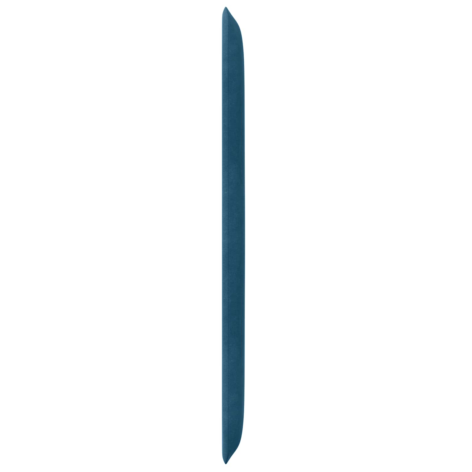 Kopfteil Ohr Blau 80 x 16 x 4 cm Samt