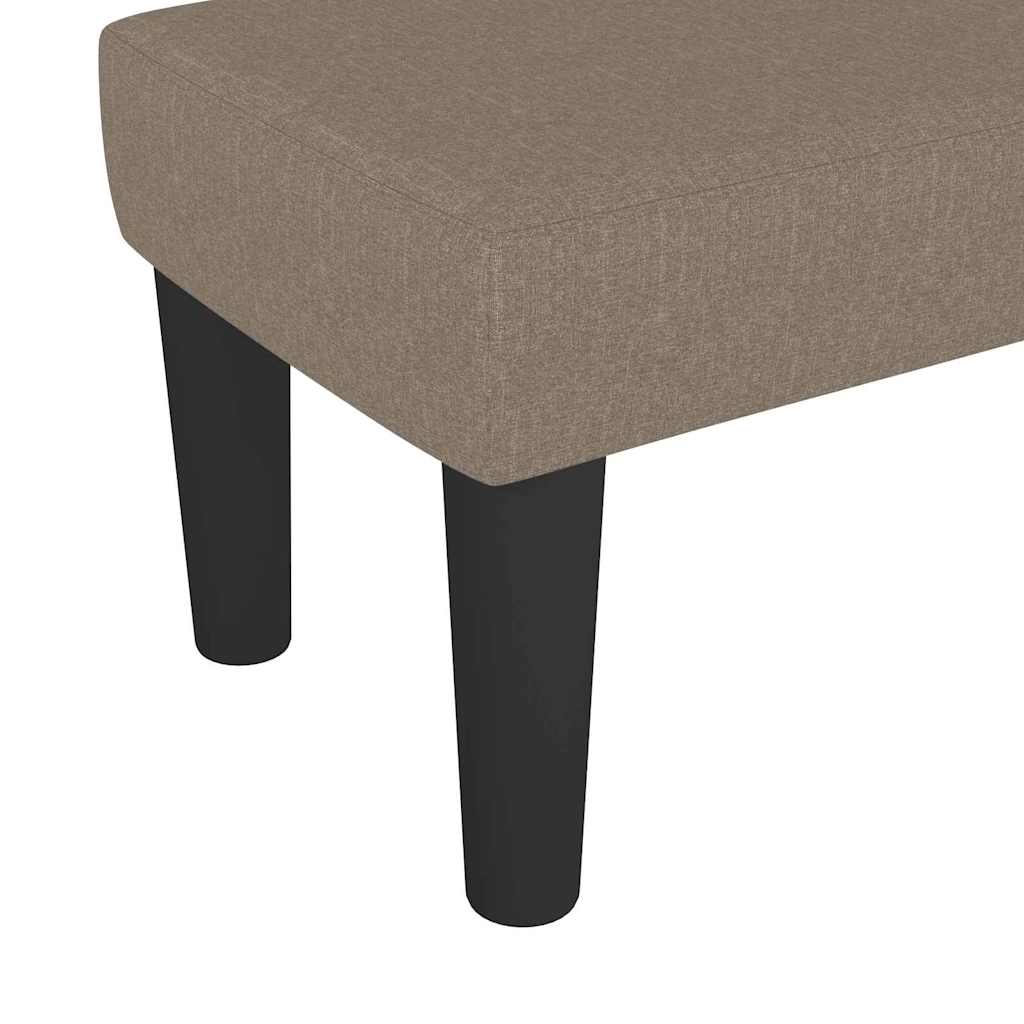 Bank Taupe 70 x 30 x 30 cm Stoff