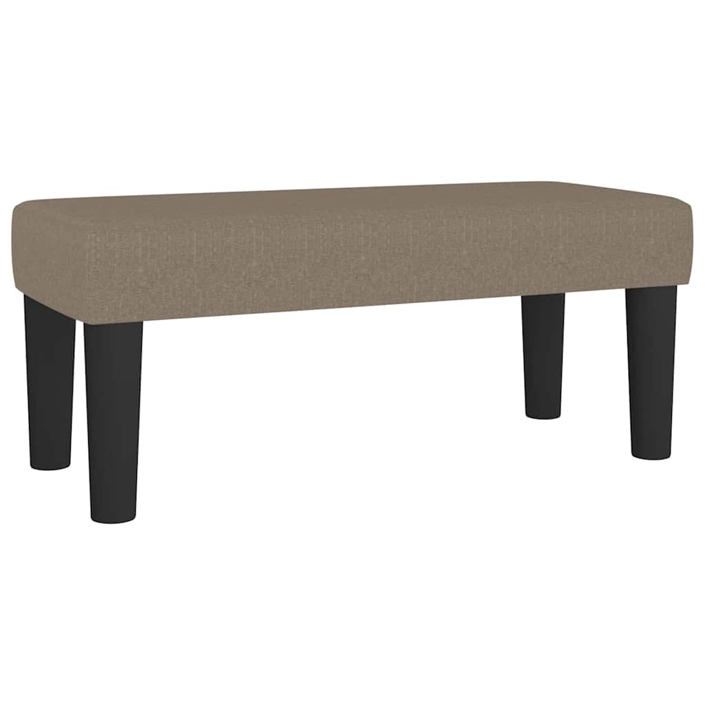 Bank Taupe 70 x 30 x 30 cm Stoff