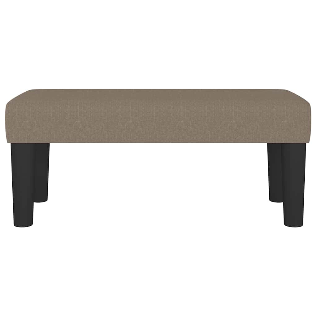 Bank Taupe 70 x 30 x 30 cm Stoff