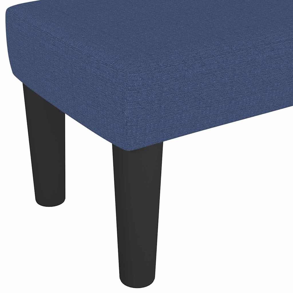 Bank Blau 70 x 30 x 30 cm Stoff