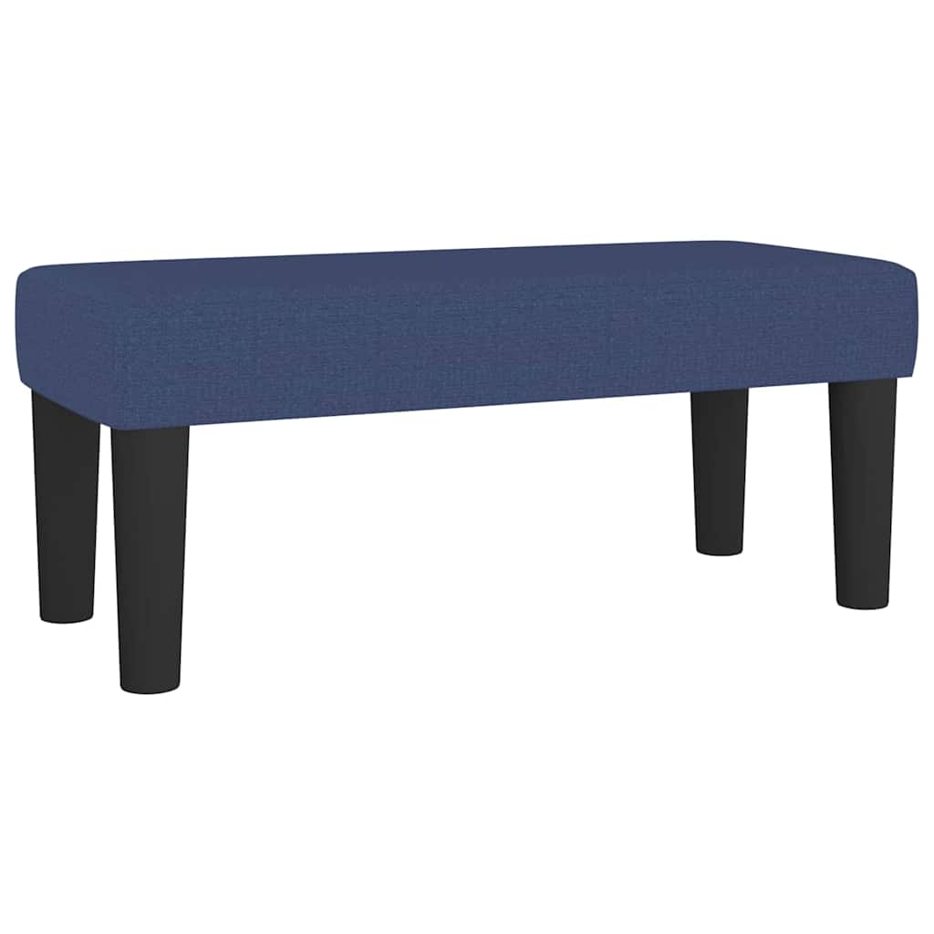 Bank Blau 70 x 30 x 30 cm Stoff