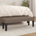 Bank Taupe 100 x 30 x 30 cm Stoff