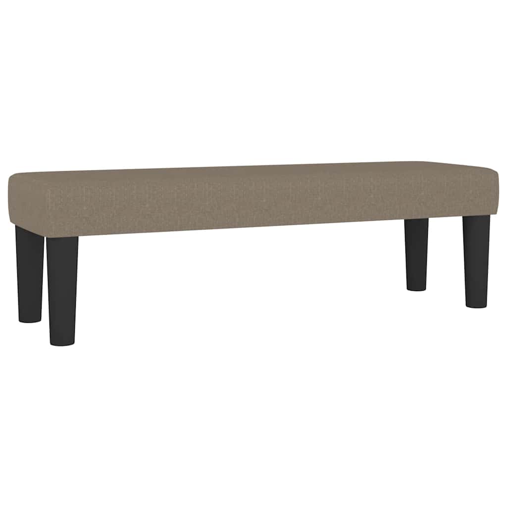 Bank Taupe 100 x 30 x 30 cm Stoff