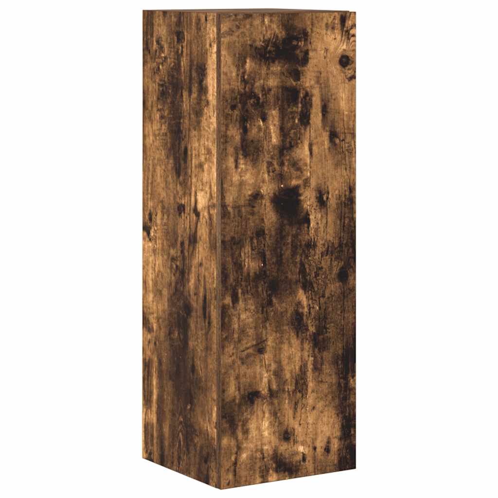 3-tlg. TV-Schrank-Set Räuchereiche Holzwerkstoff