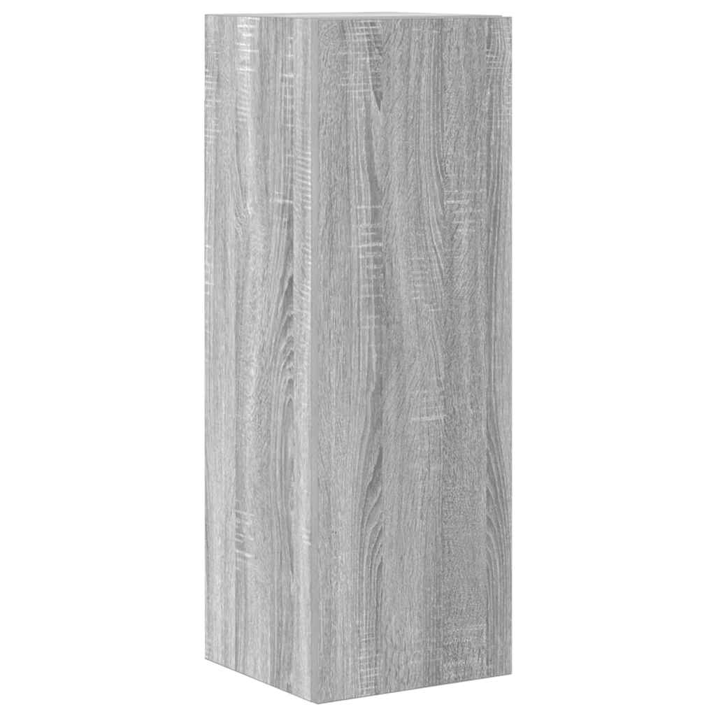 3-tlg. TV-Schrank-Set Grau Sonoma Holzwerkstoff