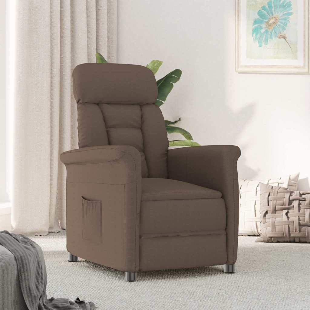 Sessel Braun Mikrofaser