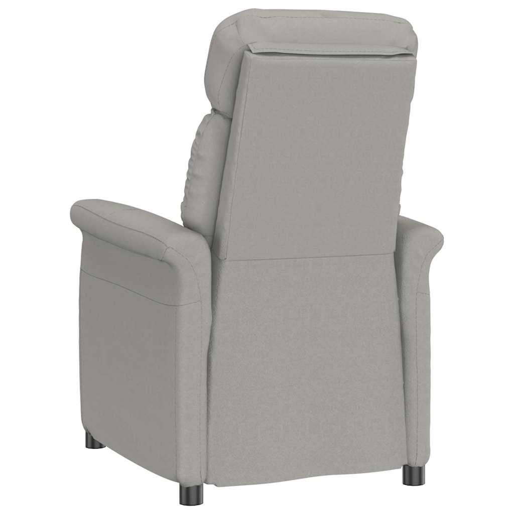 Sessel Hellgrau Mikrofaser