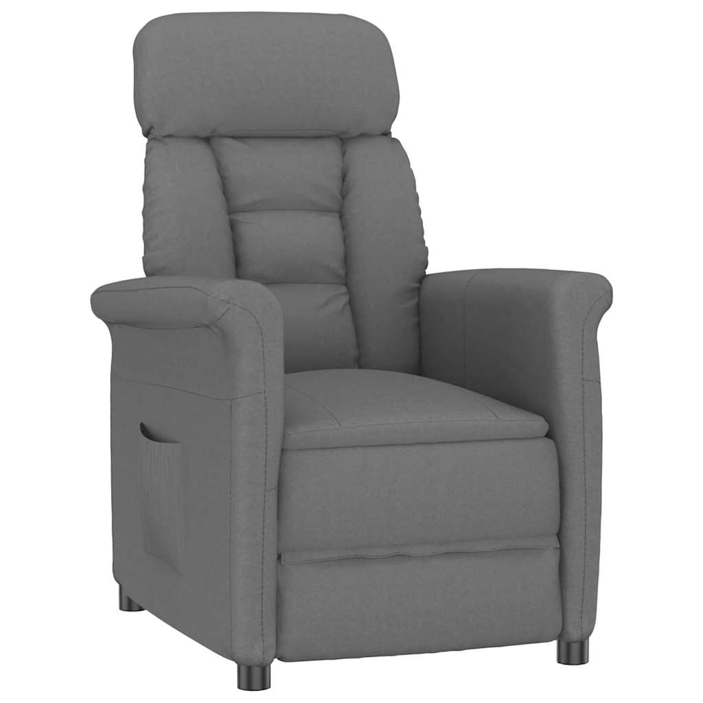 Sessel Dunkelgrau Mikrofaser