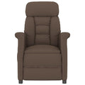 Massagesessel Braun 96,5 x 70,5 x 95 cm Mikrofaser