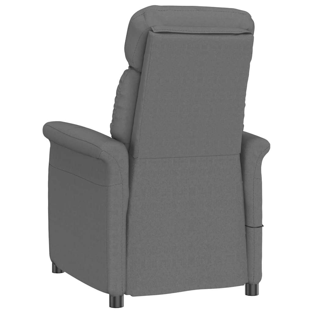 Massagesessel Dunkelgrau 96,5 x 70,5 x 95 cm Mikrofaser