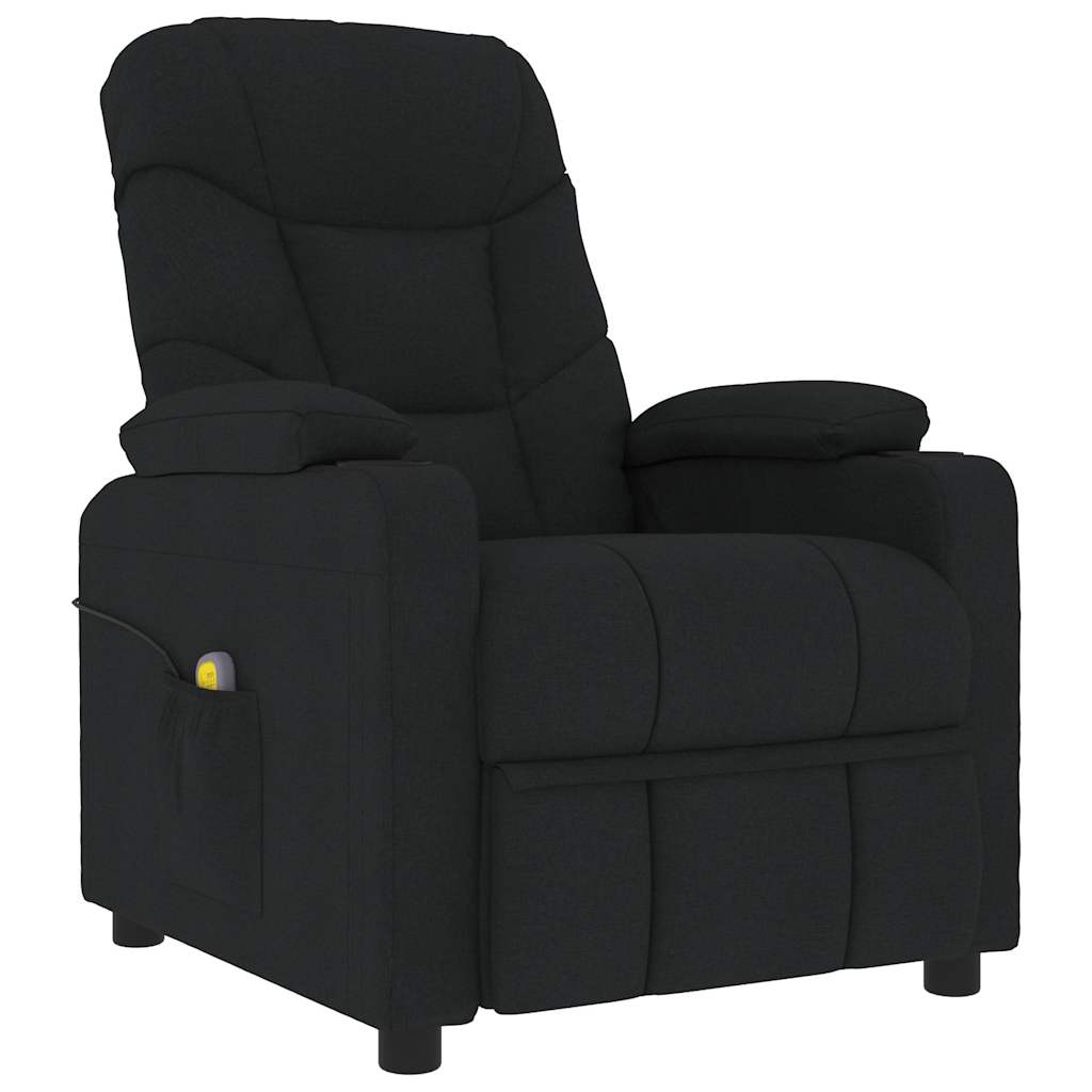 Relaxsessel Schwarz Stoff