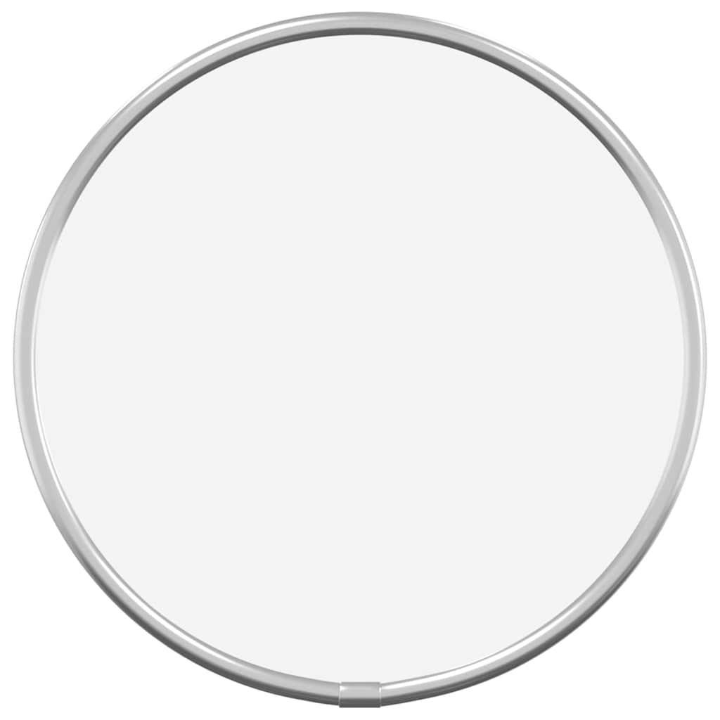 Wandspiegel Silbern Ø 20 cm Rund
