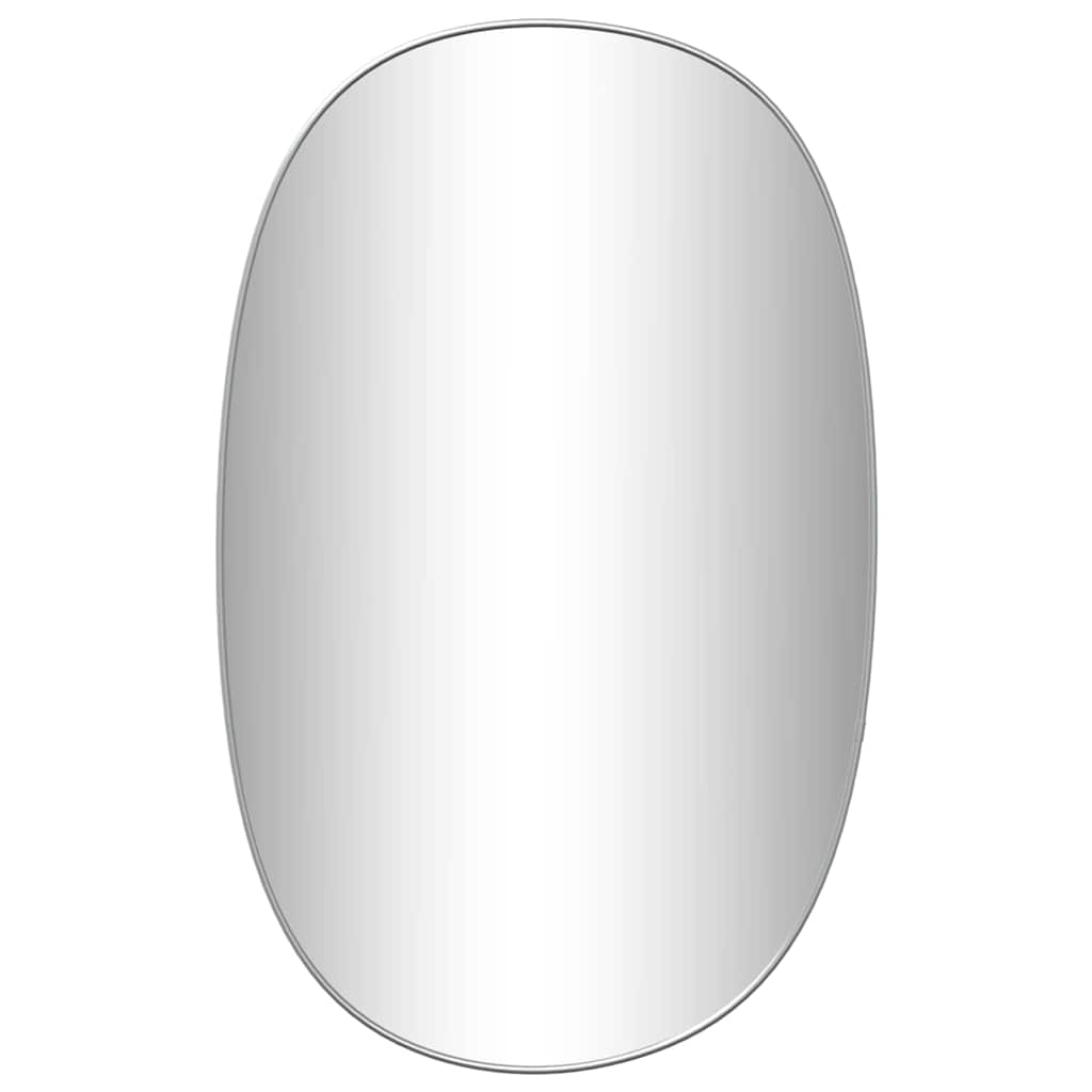 Wandspiegel Silbern 70x45 cm