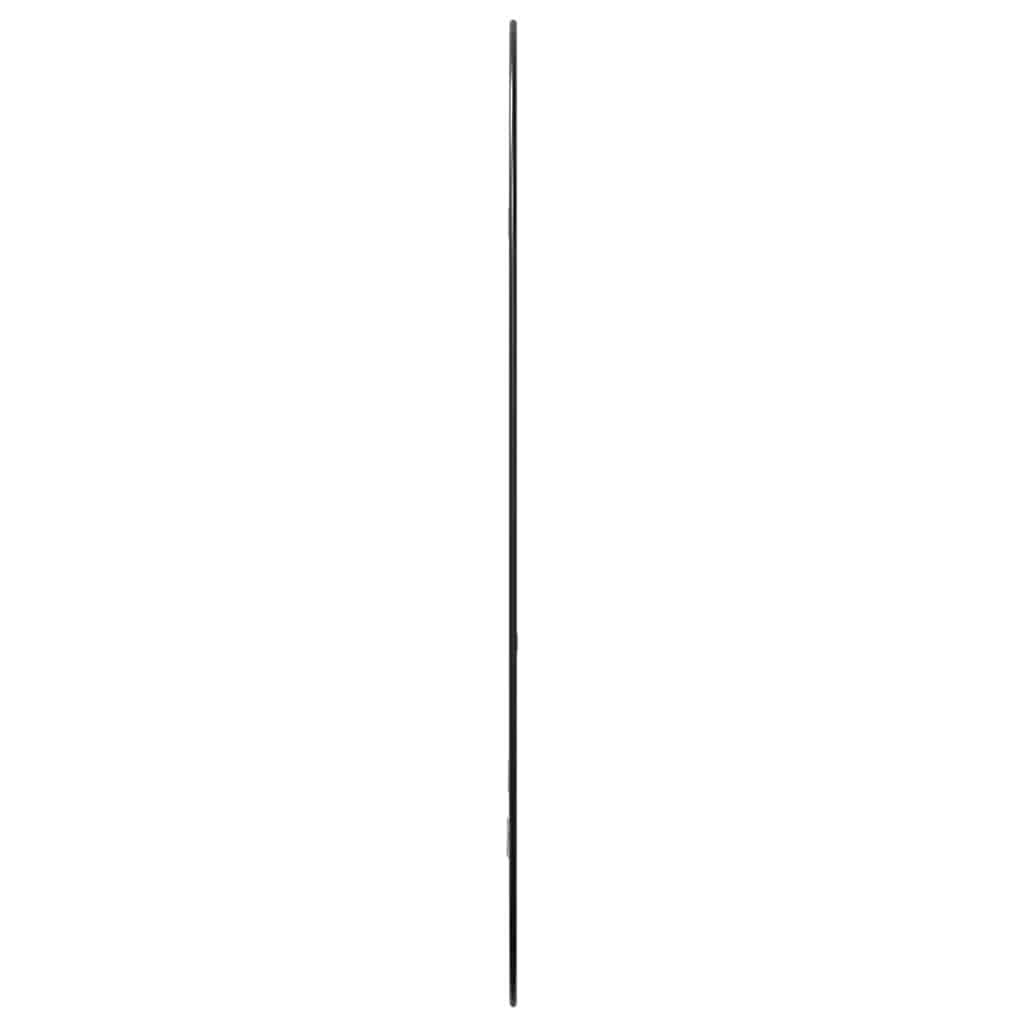 Wandspiegel Schwarz 80x50 cm