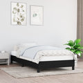 Bettgestell ohne Matratze Schwarz 90x190 cm Stoff