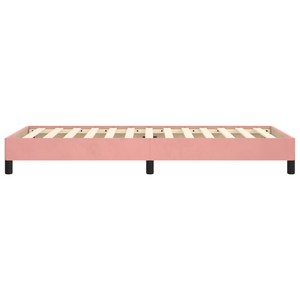 Bettgestell Rosa 80x200 cm Samt