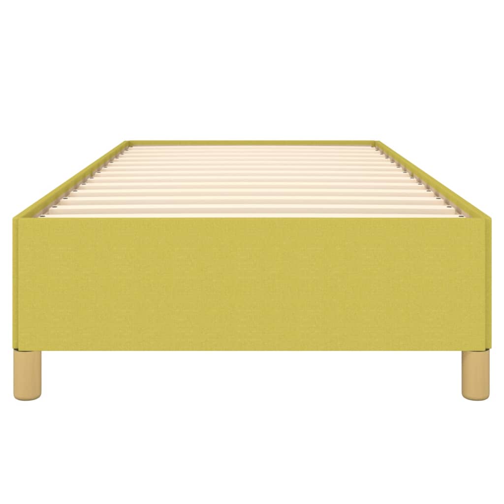 Bettgestell Grün 90x200 cm Stoff