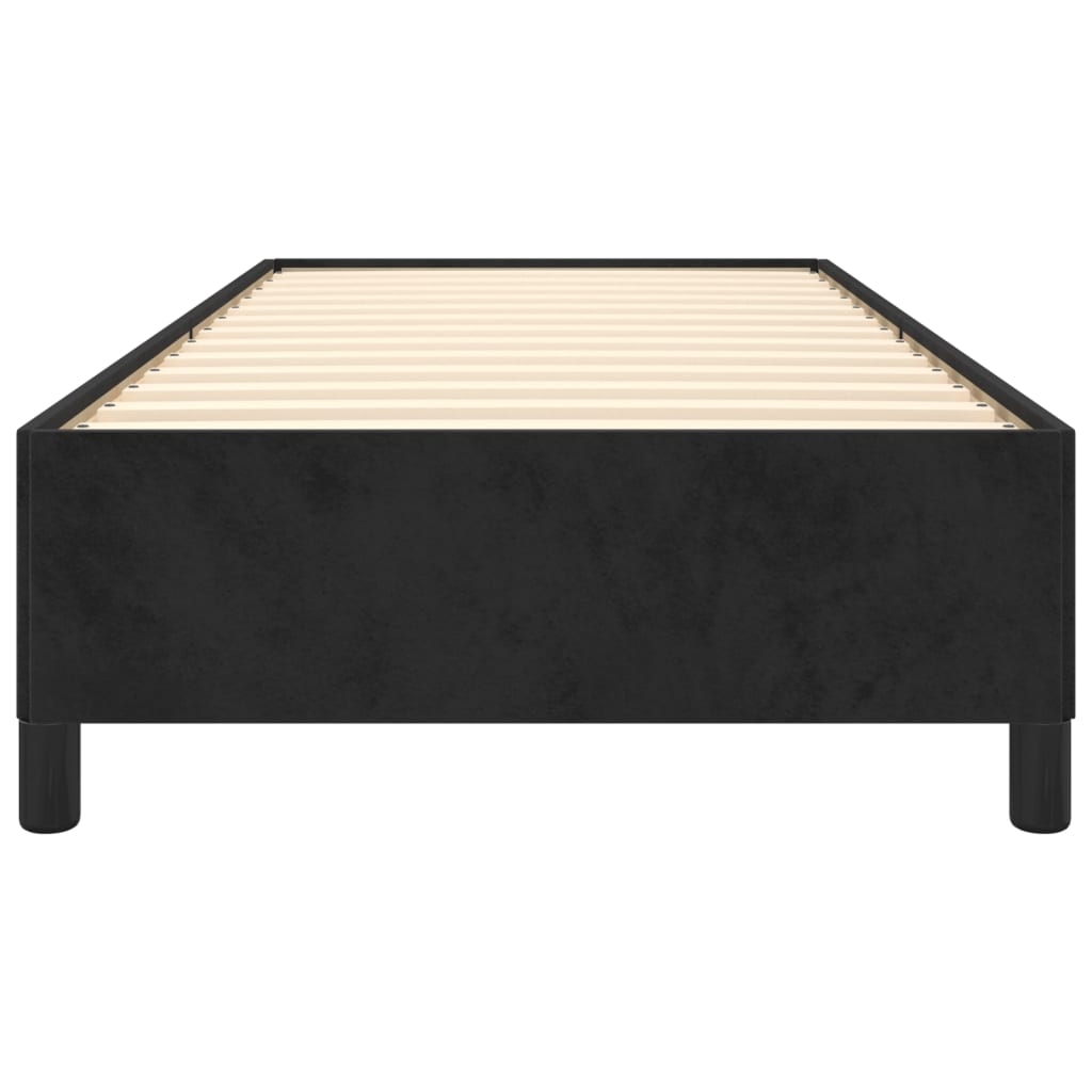 Bettgestell Schwarz 80x200 cm Samt