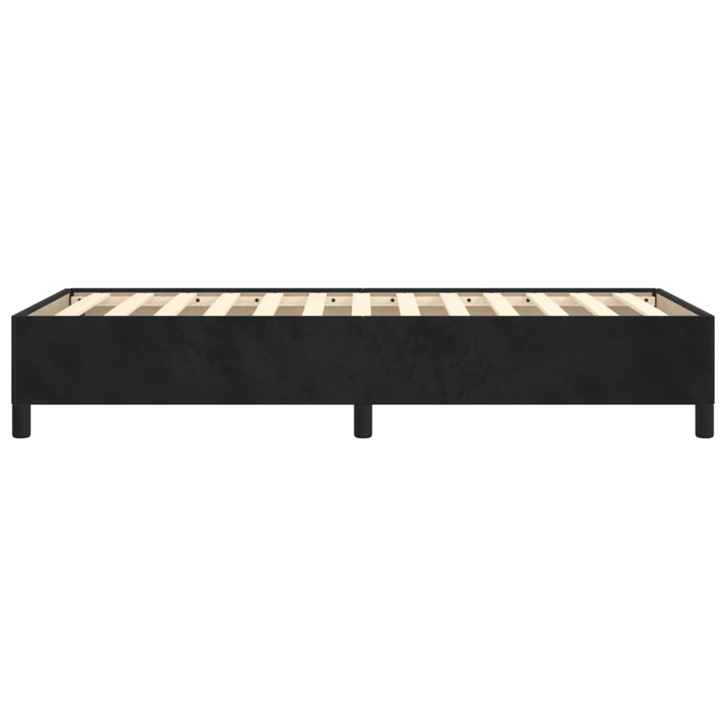 Bettgestell Schwarz 80x200 cm Samt