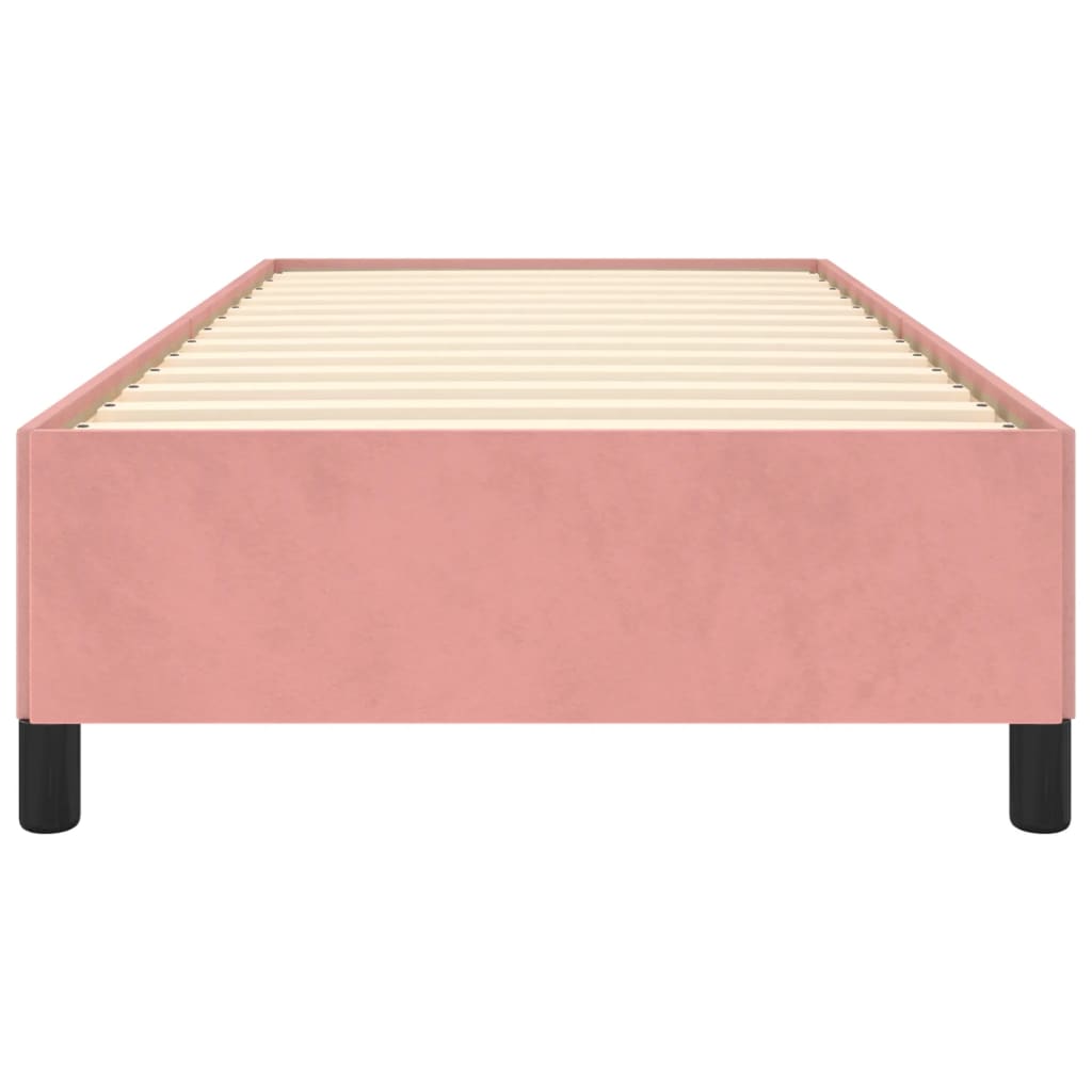 Bettgestell Rosa 80x200 cm Samt