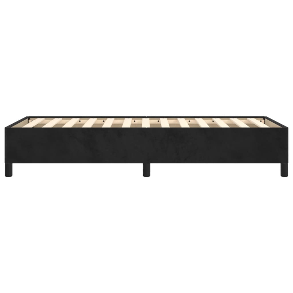 Bettgestell Schwarz 90x190 cm Samt