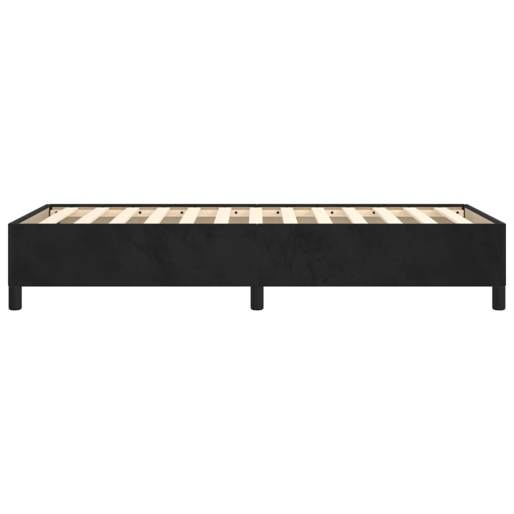 Bettgestell Schwarz 90x200 cm Samt