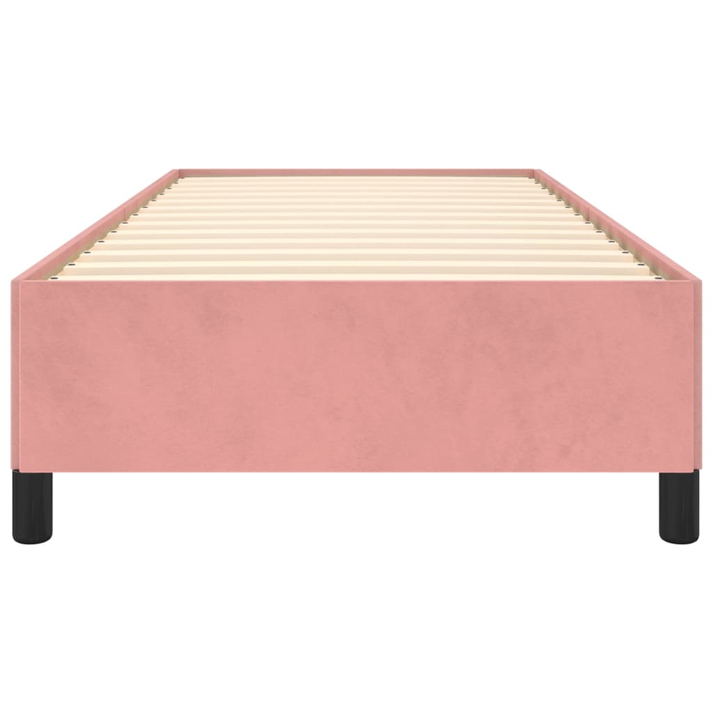 Bettgestell Rosa 100x200 cm Samt