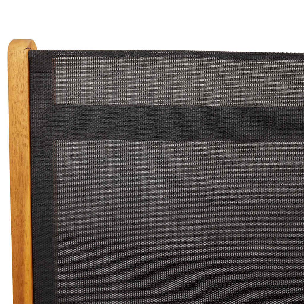 Gartenstühle 8 Stk. Klappbar Massivholz Akazie und Textilene