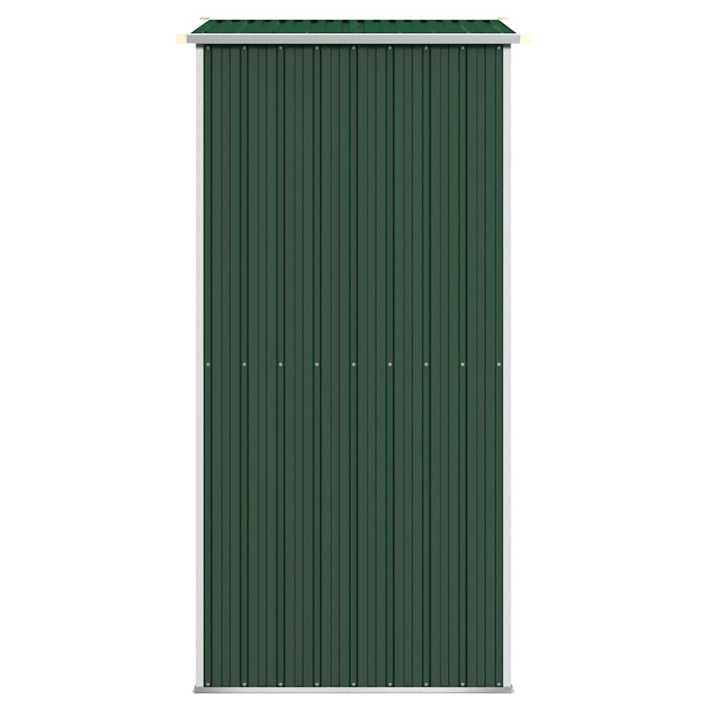 Geräteschuppen Grün 192x108x223 cm Verzinkter Stahl