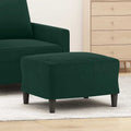 Fußhocker Dunkelgrün 60x50x41 cm Samt