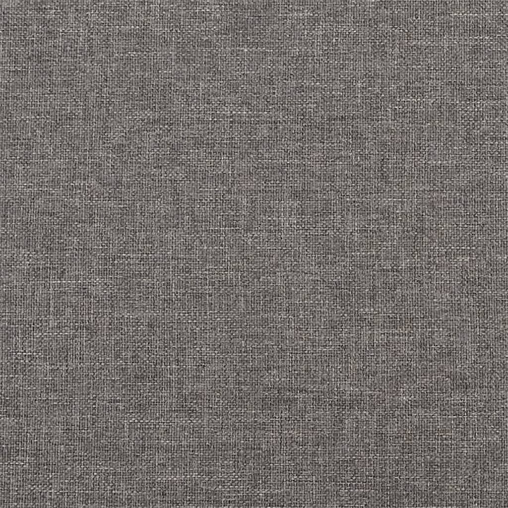 Sitzbank Dunkelgrau 100x35x41 cm Stoff