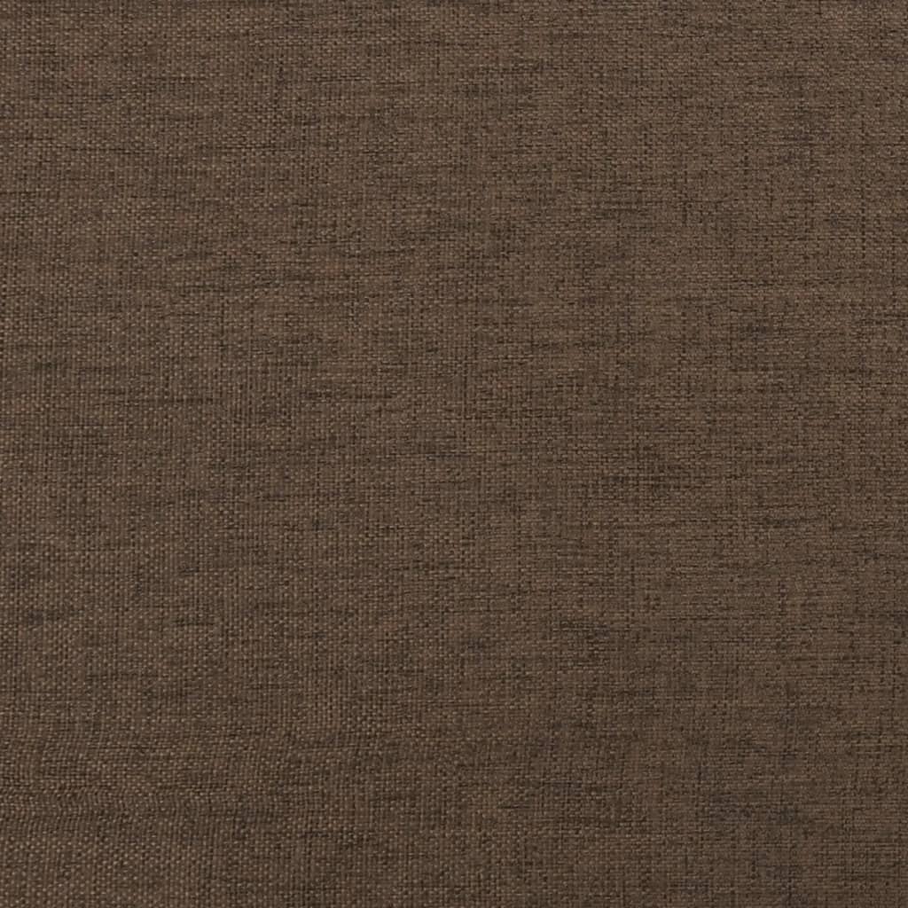 Sitzbank Braun 100x35x41 cm Stoff