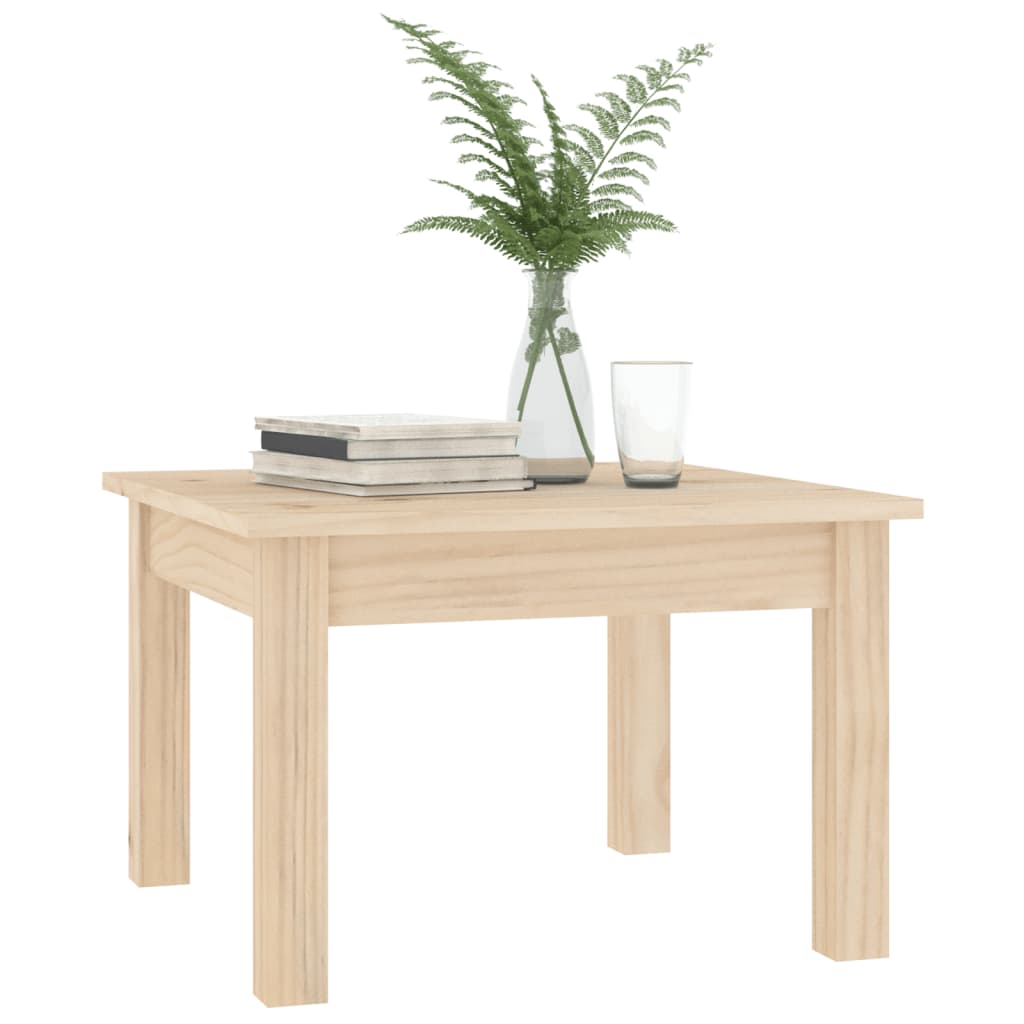 Couchtisch 45x45x30 cm Massivholz Kiefer