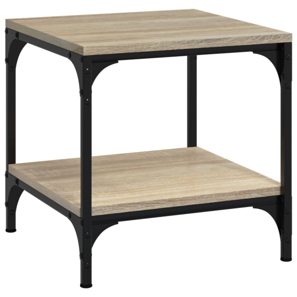 Couchtisch Sonoma-Eiche 50x50x40 cm Holzwerkstoff