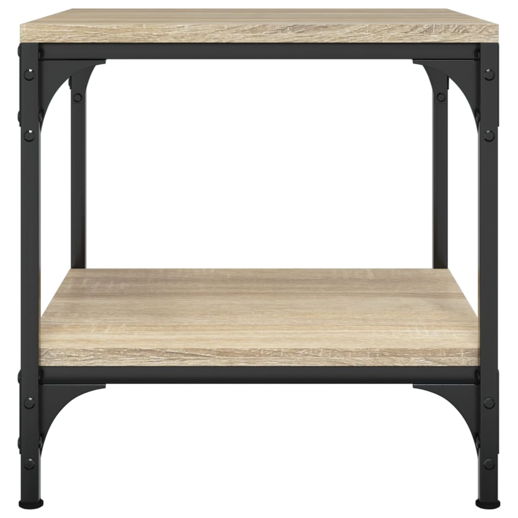 Couchtisch Sonoma-Eiche 50x50x40 cm Holzwerkstoff