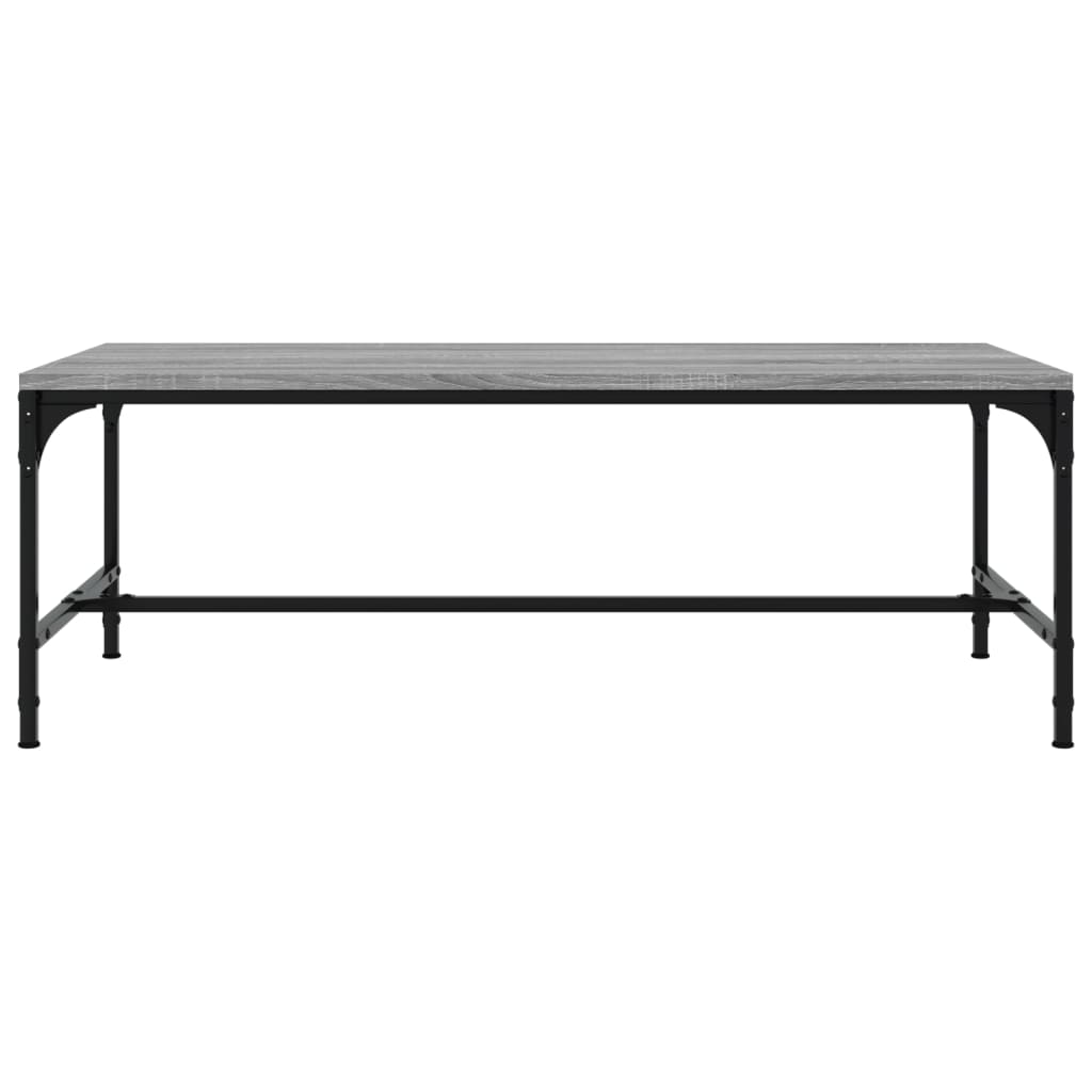Couchtisch Grau Sonoma 80x50x35 cm Holzwerkstoff