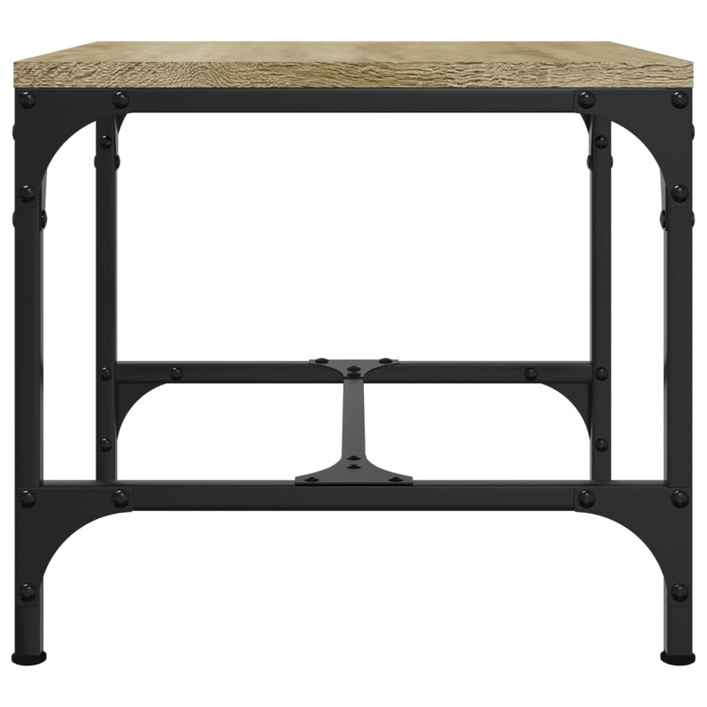 Couchtisch Sonoma-Eiche 50x50x35 cm Holzwerkstoff