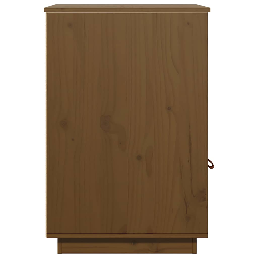Schreibtisch-Schrank Honigbraun 40x50x75 cm Massivholz Kiefer