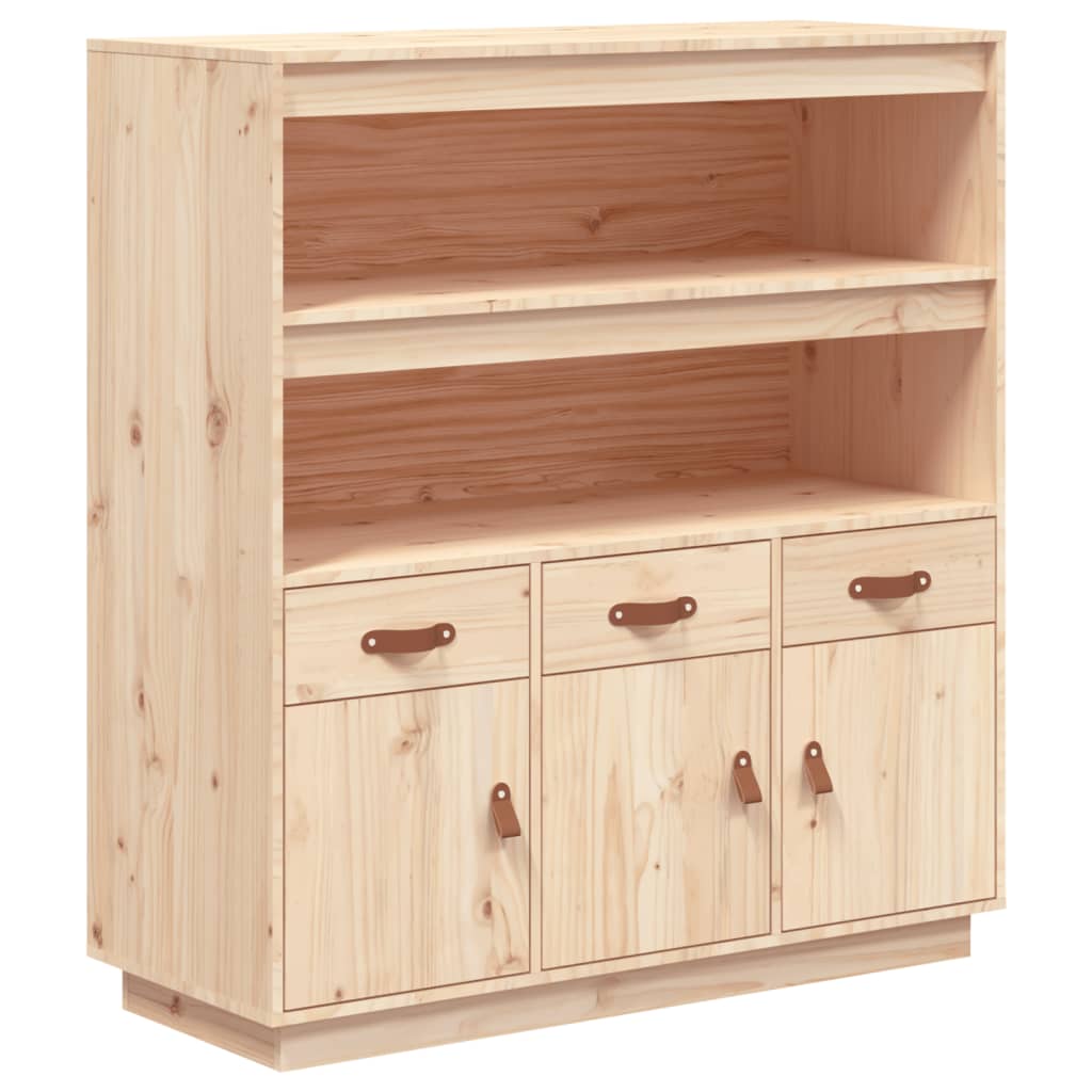 Highboard 100x40x108,5 cm Massivholz Kiefer